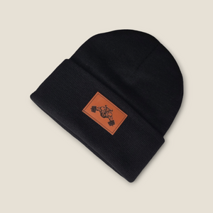 Winter patch beanie